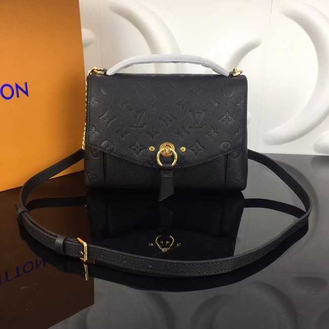 Louis Vuitton Outlet Monogram Empreinte BLANCHE BB M43781 black