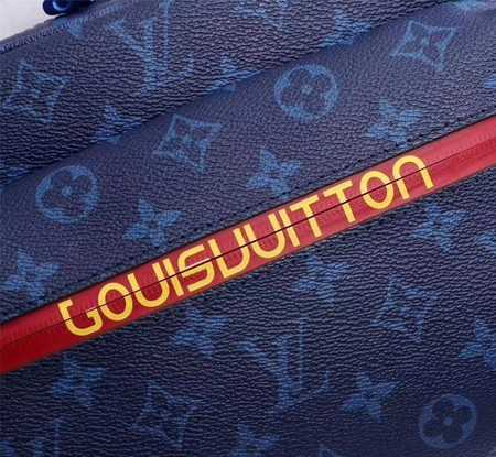 Louis Vuitton Outlet monogram canvas messenger 43845 blue