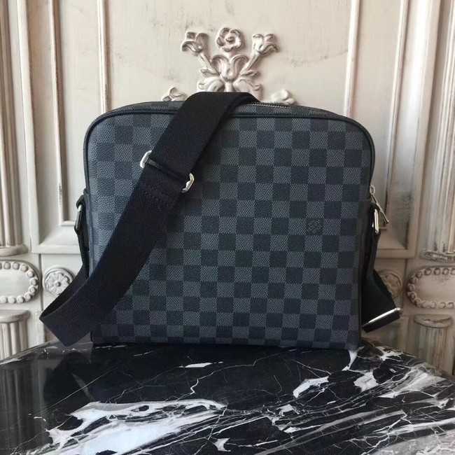 Louis Vuitton Outlet Damier Graphite coated canvas DAYTON REPORTER PM N41408