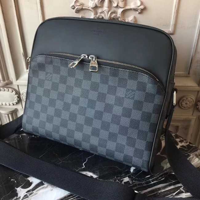 Louis Vuitton Outlet Damier Graphite coated canvas DAYTON REPORTER PM N41408