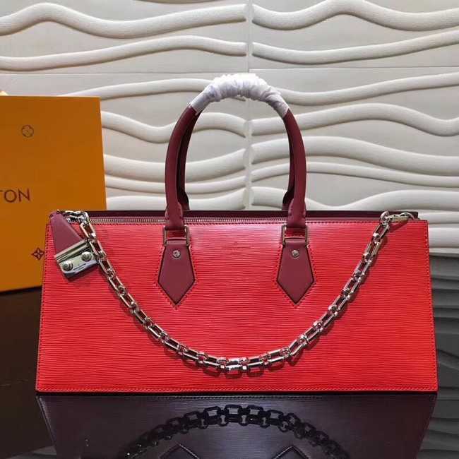 Louis Vuitton Outlet SAC TRICOT Epi Leather M52805 red