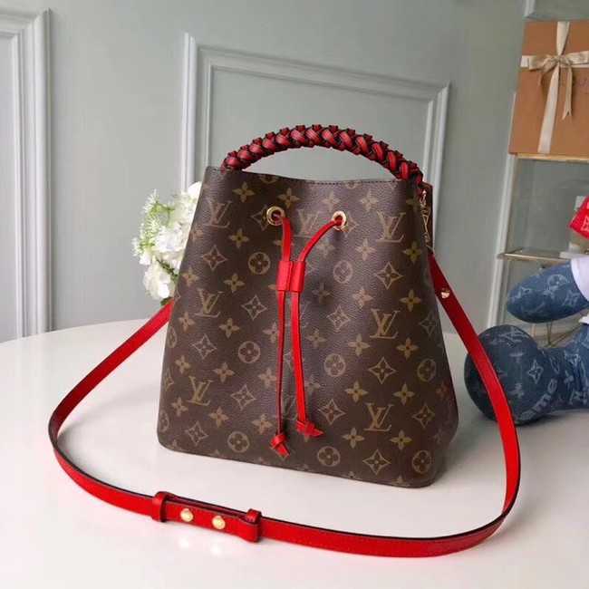 Louis Vuitton Outlet Original NEONOE M43985 red