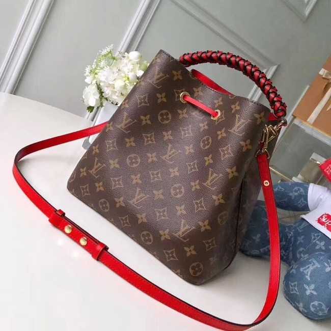 Louis Vuitton Outlet Original NEONOE M43985 red