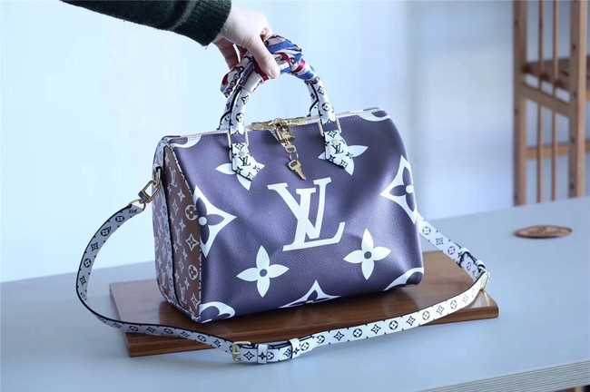 Louis Vuitton Outlet Monogram Canvas Speedy 30 M40391 dark blue