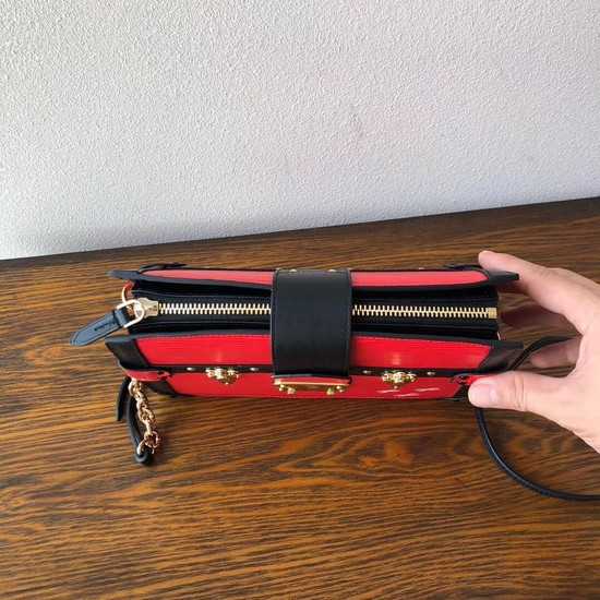 Louis Vuitton Outlet Epi Leather TRUNK CLUTCH M51697 red