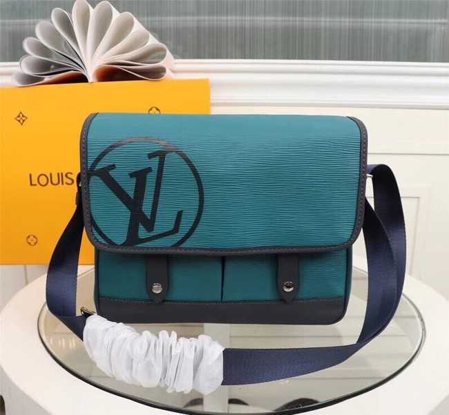 Louis Vuitton Outlet MESSENGER PM M53492 blue