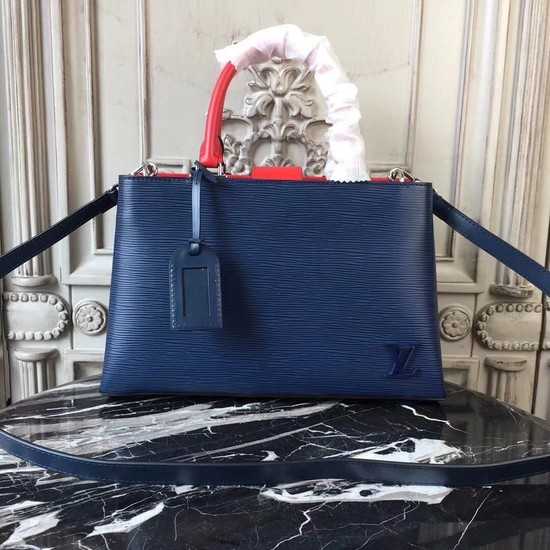 Louis Vuitton Outlet KLEBER MM EPI INDIGO M51333 blue