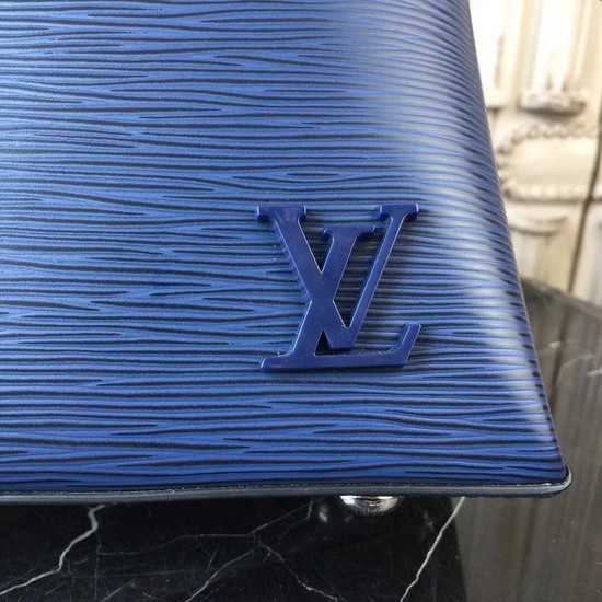 Louis Vuitton Outlet KLEBER MM EPI INDIGO M51333 blue