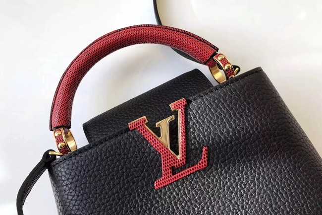 Louis Vuitton Outlet CAPUCINES MINI N94047 black&red