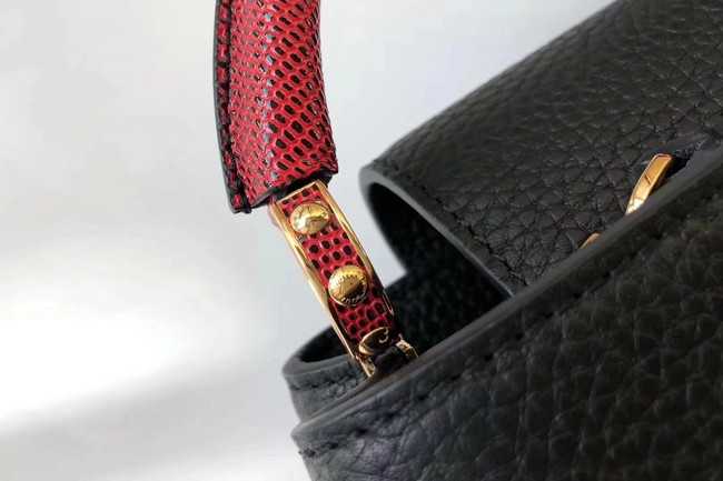 Louis Vuitton Outlet CAPUCINES MINI N94047 black&red