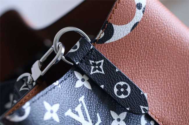 Louis Vuitton Outlet Monogram Canvas Neonoe Adjustable Strap Handbag M44020 brown