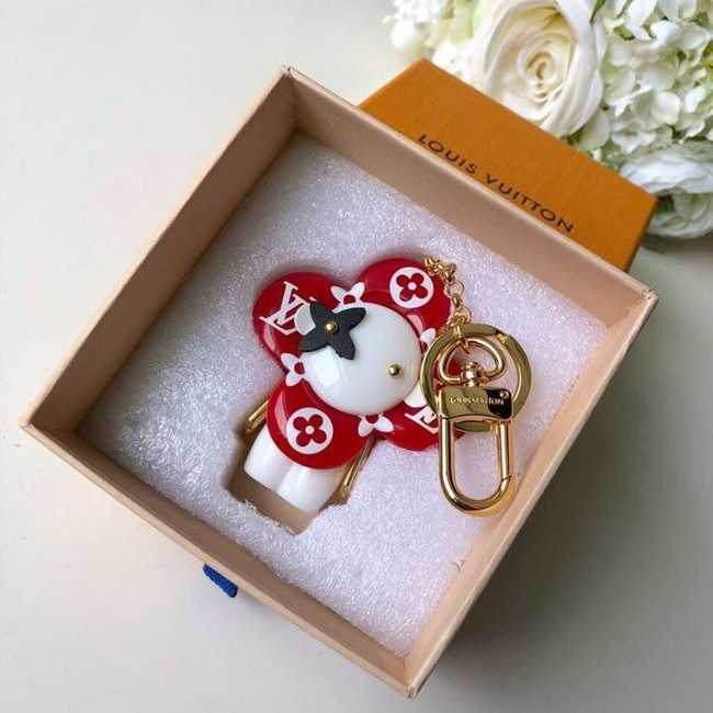 Louis Vuitton Outlet VIVIENNE BAG CHARM AND KEY HOLDER M63078 red