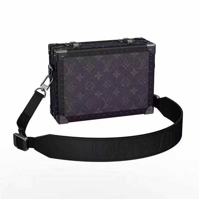 Louis Vuitton Outlet Monogram Canvas PETITE MALLE M20101 black