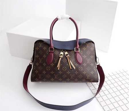 Louis Vuitton Outlet monogram canvas TUILERIES TOTE M41455 dark blue