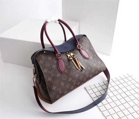 Louis Vuitton Outlet monogram canvas TUILERIES TOTE M41455 dark blue