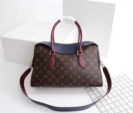 Louis Vuitton Outlet monogram canvas TUILERIES TOTE M41455 dark blue