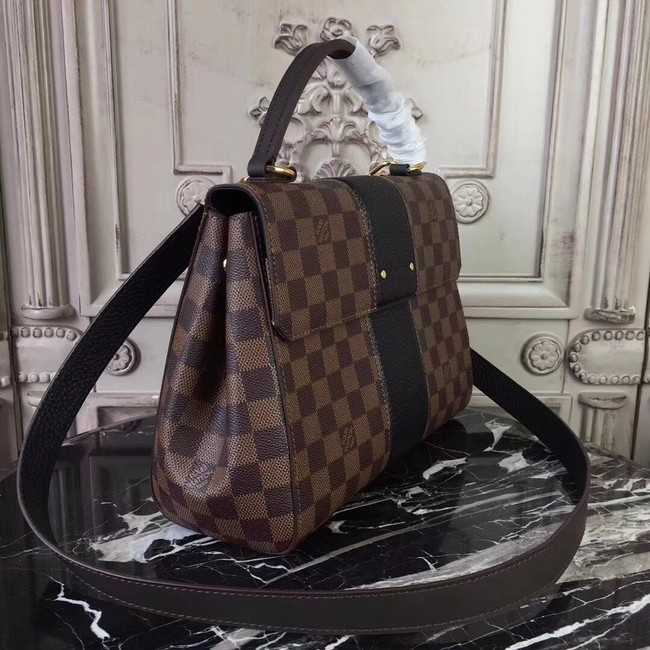 Louis Vuitton Outlet Original Damier Ebene Canvas BOND STREET M64416 black