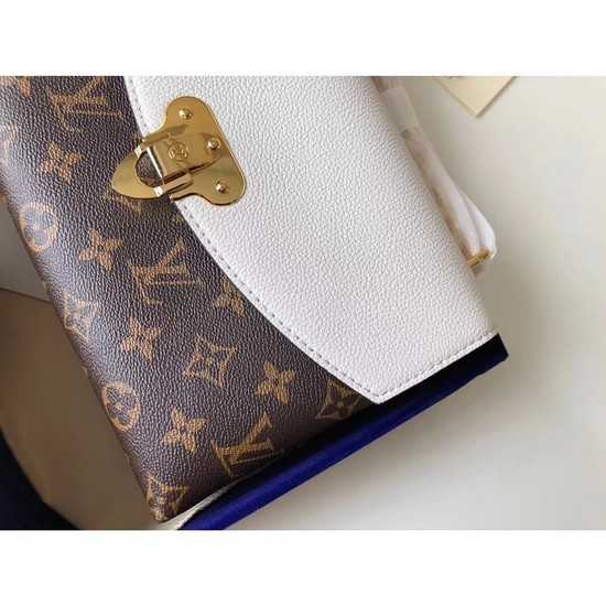 Louis Vuitton Outlet original monogram canvas SAINT PLACIDE M44274 white