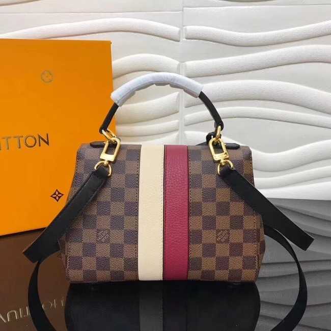 Louis Vuitton Outlet original monogram canvas ONE HANDLE 41076 red&white