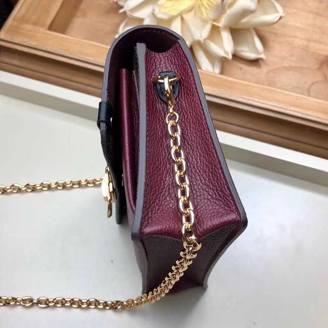 Louis Vuitton Outlet original VAVIN CHAIN WALLET N60237 Lie de Vin