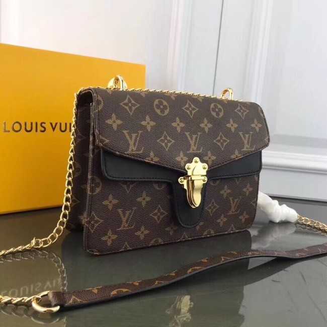 Louis Vuitton Outlet Monogram Canvas M41485 black