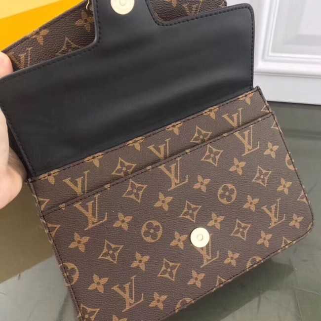 Louis Vuitton Outlet Monogram Canvas M41485 black