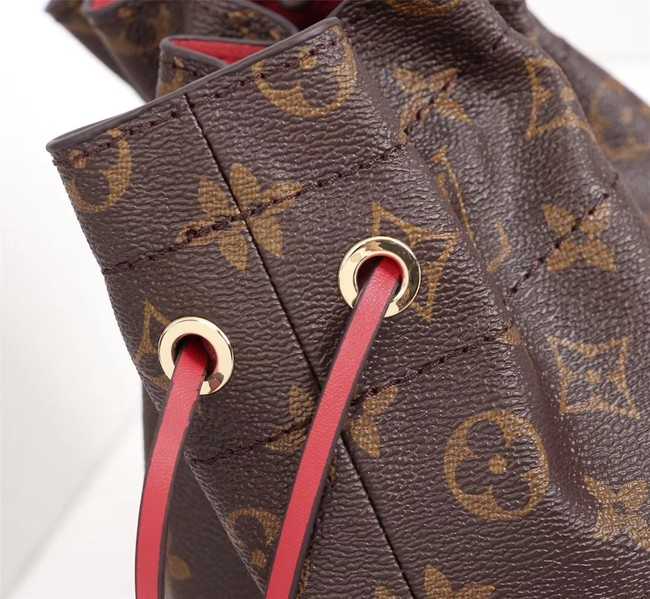 Louis Vuitton Outlet Monogram Canvas NOE POUCH M43445 red