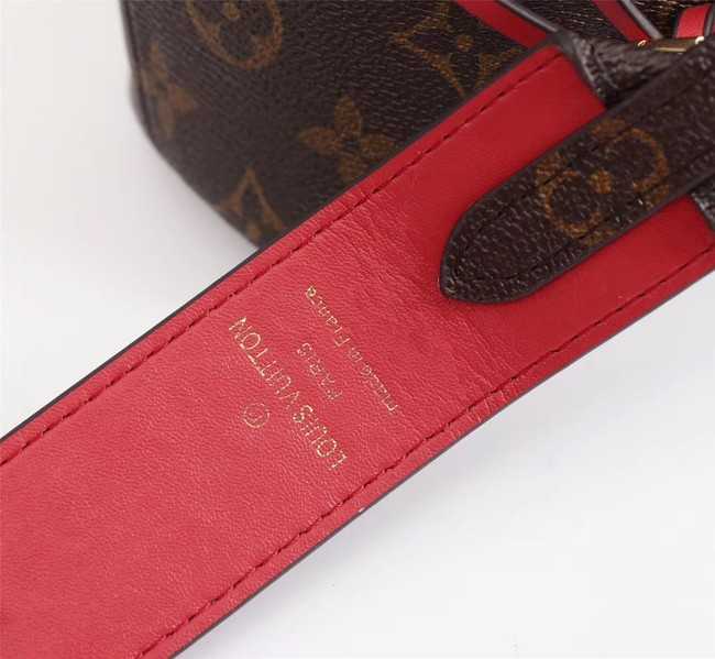 Louis Vuitton Outlet Monogram Canvas NOE POUCH M43445 red