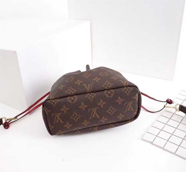 Louis Vuitton Outlet Monogram Canvas NOE POUCH M43445 red