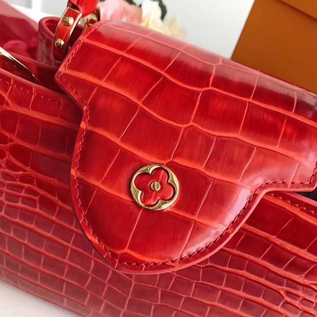 Louis Vuitton Outlet original crocodile CAPUCINES PM M94587 red