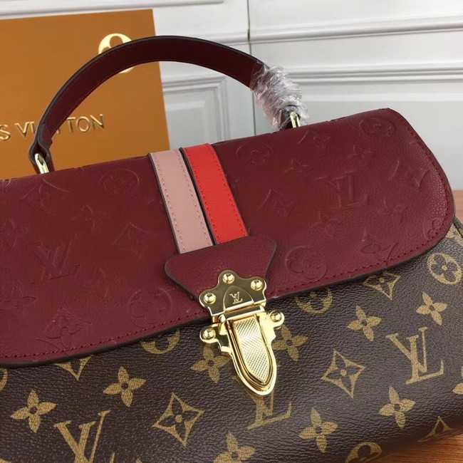 Louis Vuitton Outlet monogram canvas M66812 Wine