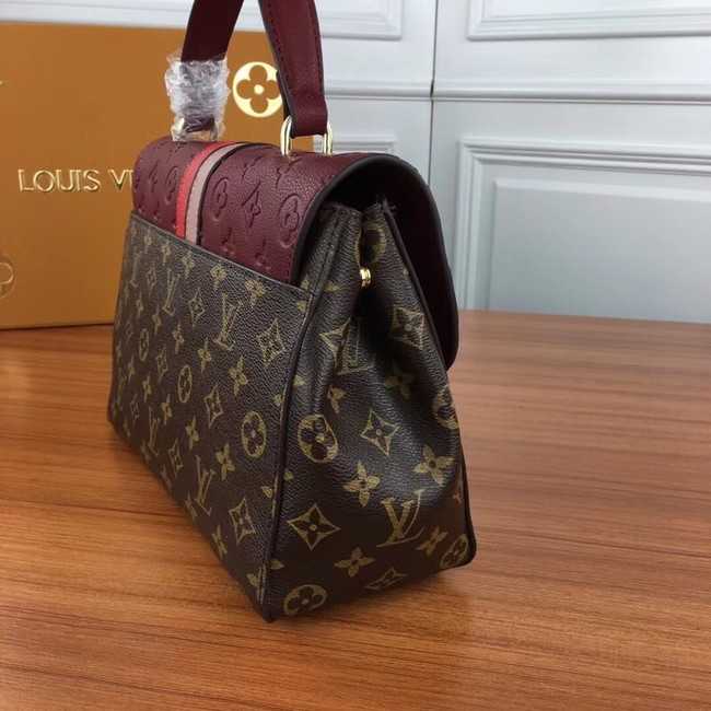 Louis Vuitton Outlet monogram canvas M66812 Wine