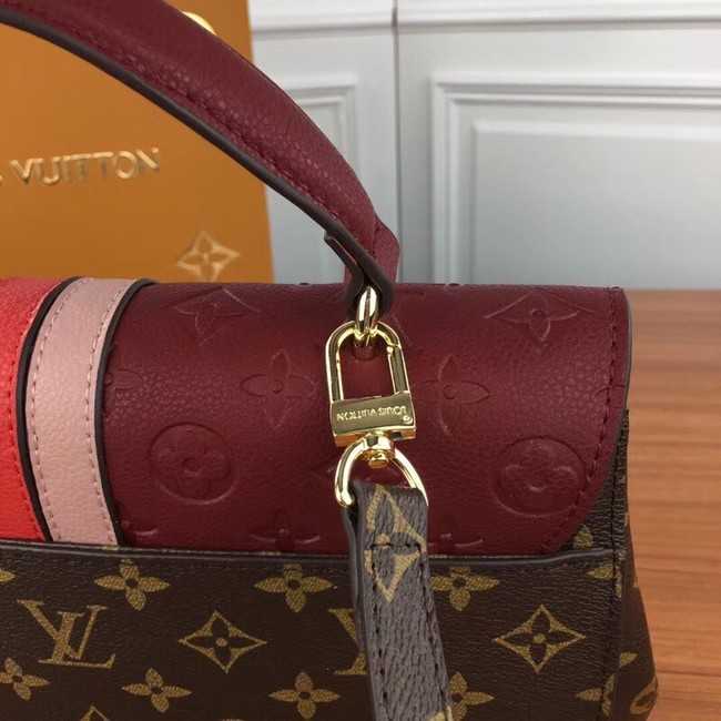 Louis Vuitton Outlet monogram canvas M66812 Wine