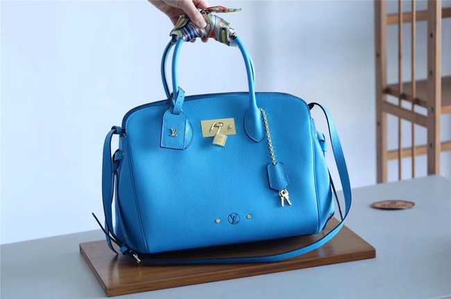 Louis Vuitton Outlet original calfskin M51445 blue