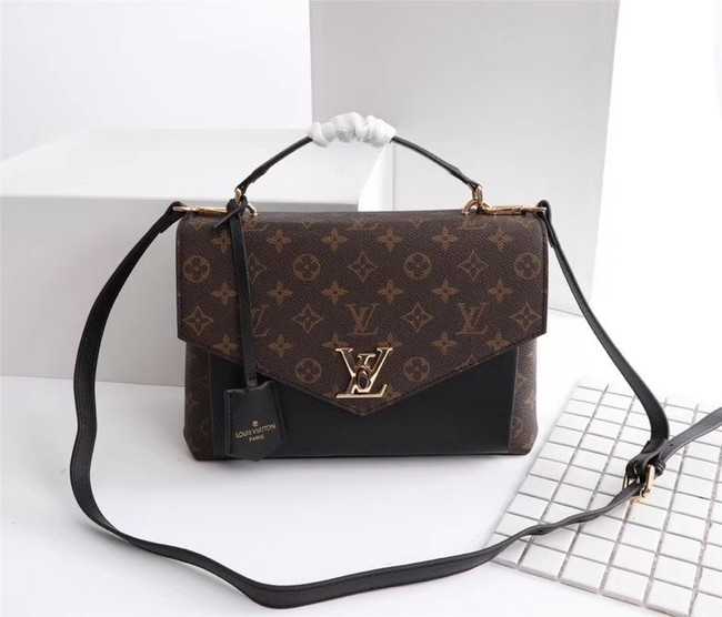 Louis Vuitton Outlet Monogram Canvas Pochette Metis Bag M54879 black