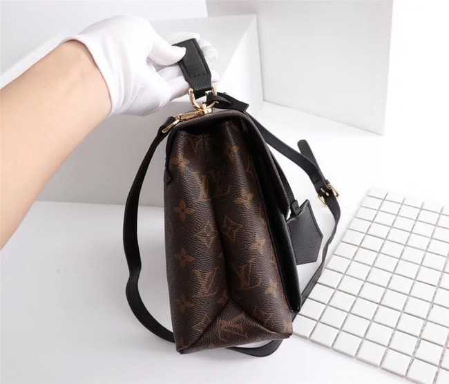 Louis Vuitton Outlet Monogram Canvas Pochette Metis Bag M54879 black