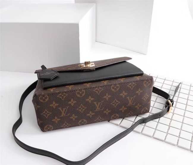 Louis Vuitton Outlet Monogram Canvas Pochette Metis Bag M54879 black