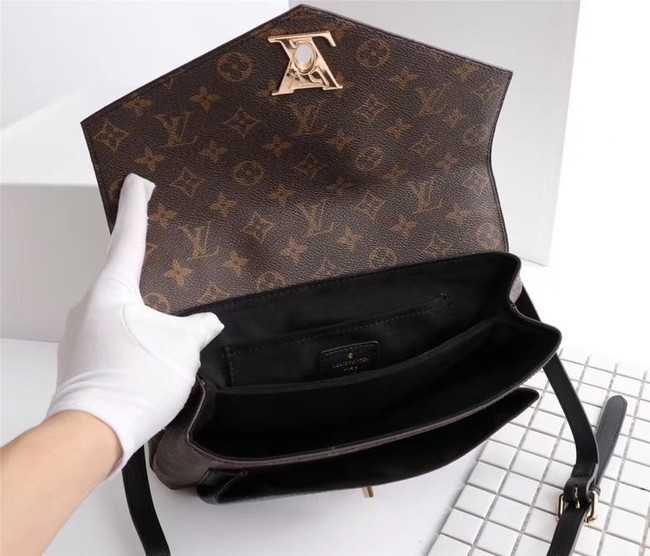 Louis Vuitton Outlet Monogram Canvas Pochette Metis Bag M54879 black