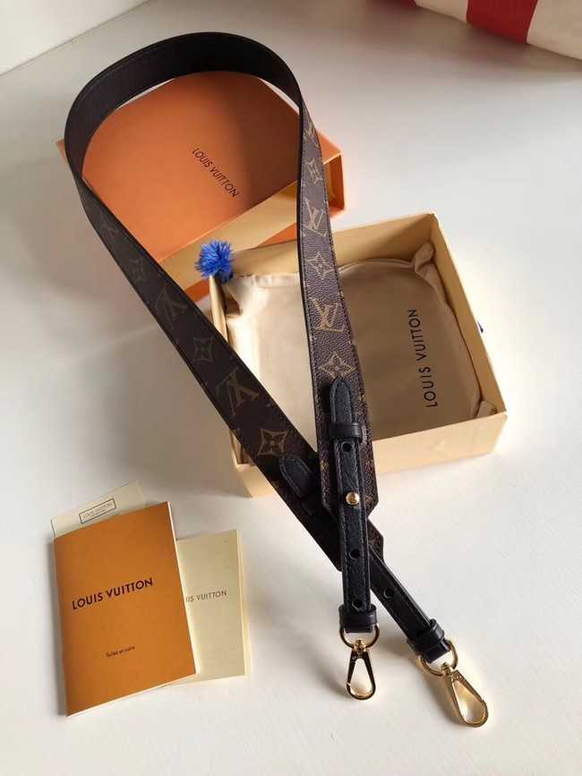 Louis Vuitton Outlet Strap 110CM 0361 black