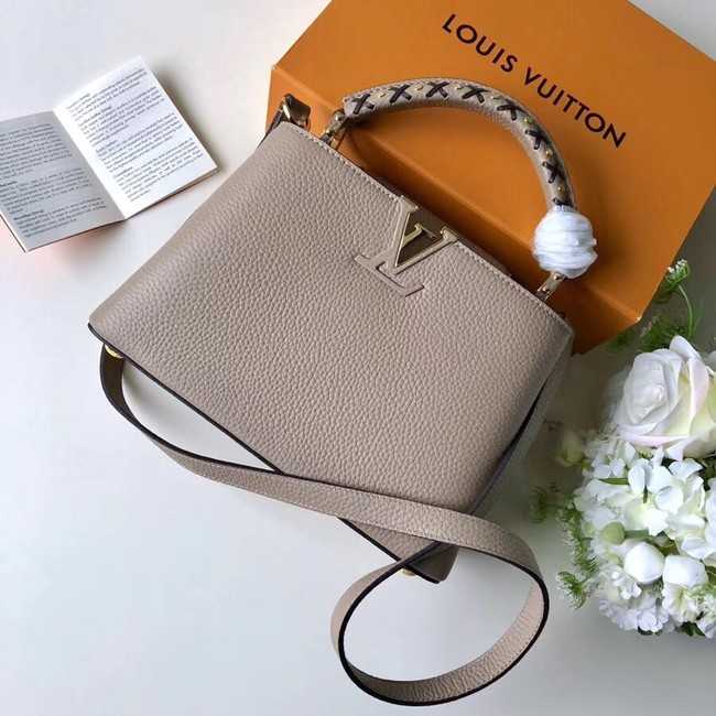 Louis Vuitton Outlet CAPUCINES PM M52387 grey