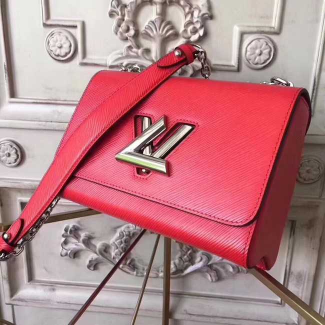 Louis Vuitton Outlet original epi leather TWIST MM M50332 red