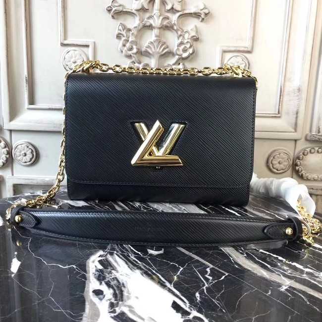 Louis Vuitton Outlet original epi leather TWIST MM M50332 black