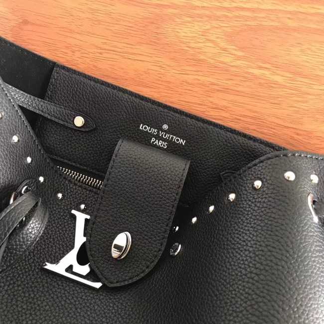 Louis Vuitton Outlet original LOCKME BUCKET M43878 black