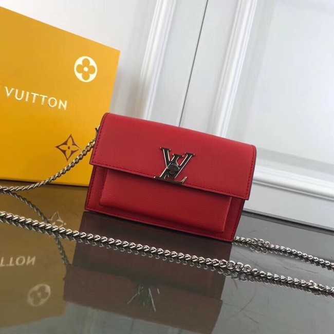 Louis Vuitton Outlet MYLOCKME BB CHAIN LOUISE M63471 red