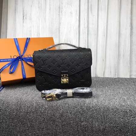 Louis Vuitton Outlet Monogram Empreinte Tote Bag M40780 black