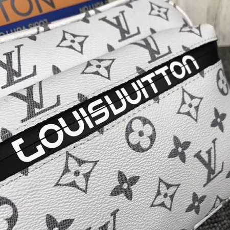 Louis Vuitton Outlet monogram canvas waist pack SAC CEINTRE PM M42828 silver