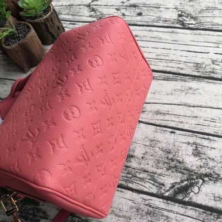 Louis Vuitton Outlet original monogram empreinte speedy M42395 pink