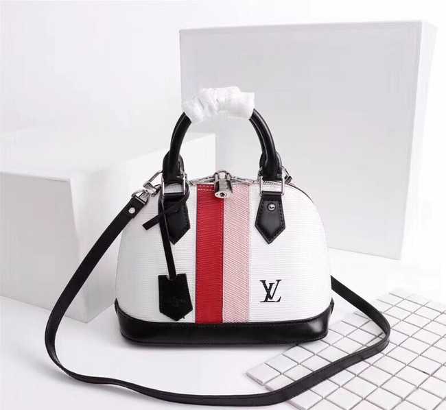 Louis Vuitton Outlet Epi leather ALMA BB M51962 white