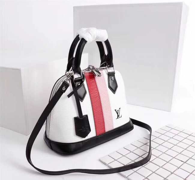 Louis Vuitton Outlet Epi leather ALMA BB M51962 white