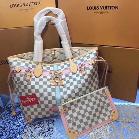 Louis Vuitton Outlet Damier Azur NEVERFULL M41065